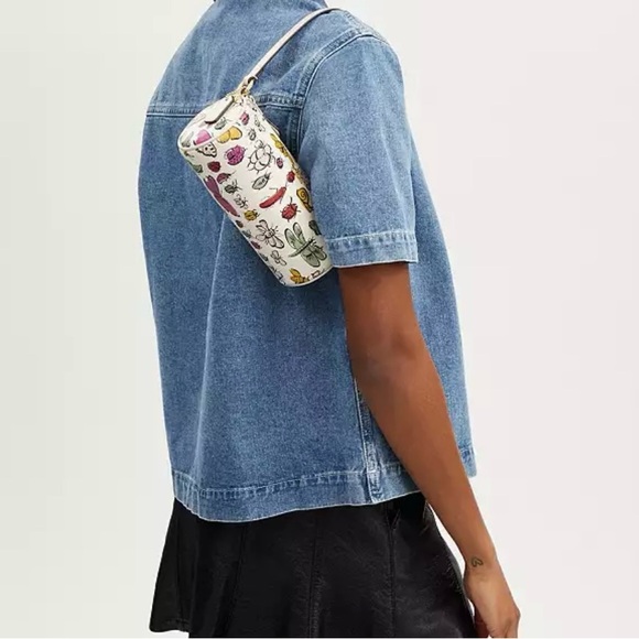 COACH Nolita Barrel Bag With Creature Print CR831 - Picture 5 of 6